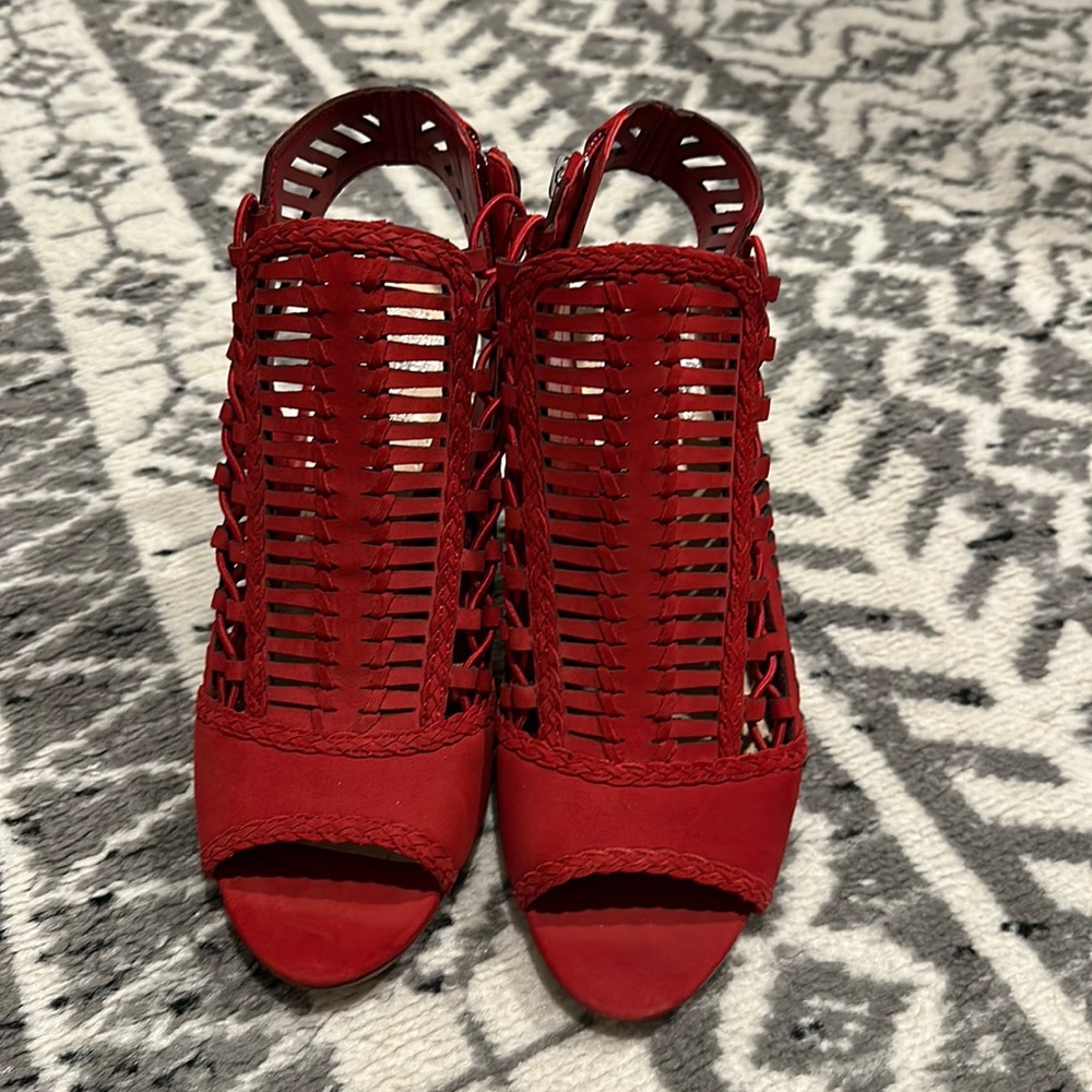 Vince Camuto Red Sandals